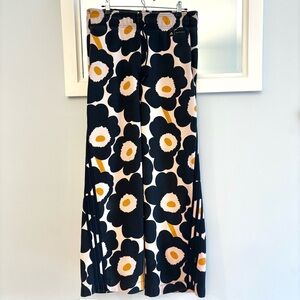 Marimekko Adidas Floral Wide Leg Athleisure Pants